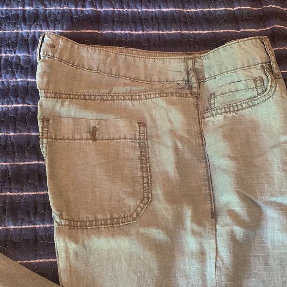 Anthropologie Pilcro lightweight chambray pants - Picture 2 of 6